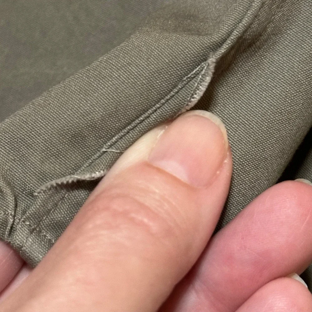C.C. Filson Work Shirt Mens L Green USA Made Y2K Utility Chore Pockets - Picture 11 of 13